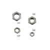 Inox hexagonal nut 12MA