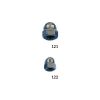 Inox hexagonal nut 6MA