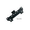 Alluminium support for schasy with height regulation