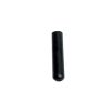 Scull rubber grips, black shagreened