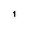 Set of numbers from no 1 to no 8